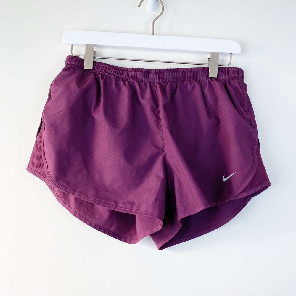 Nike purple Dri-Fit shorts